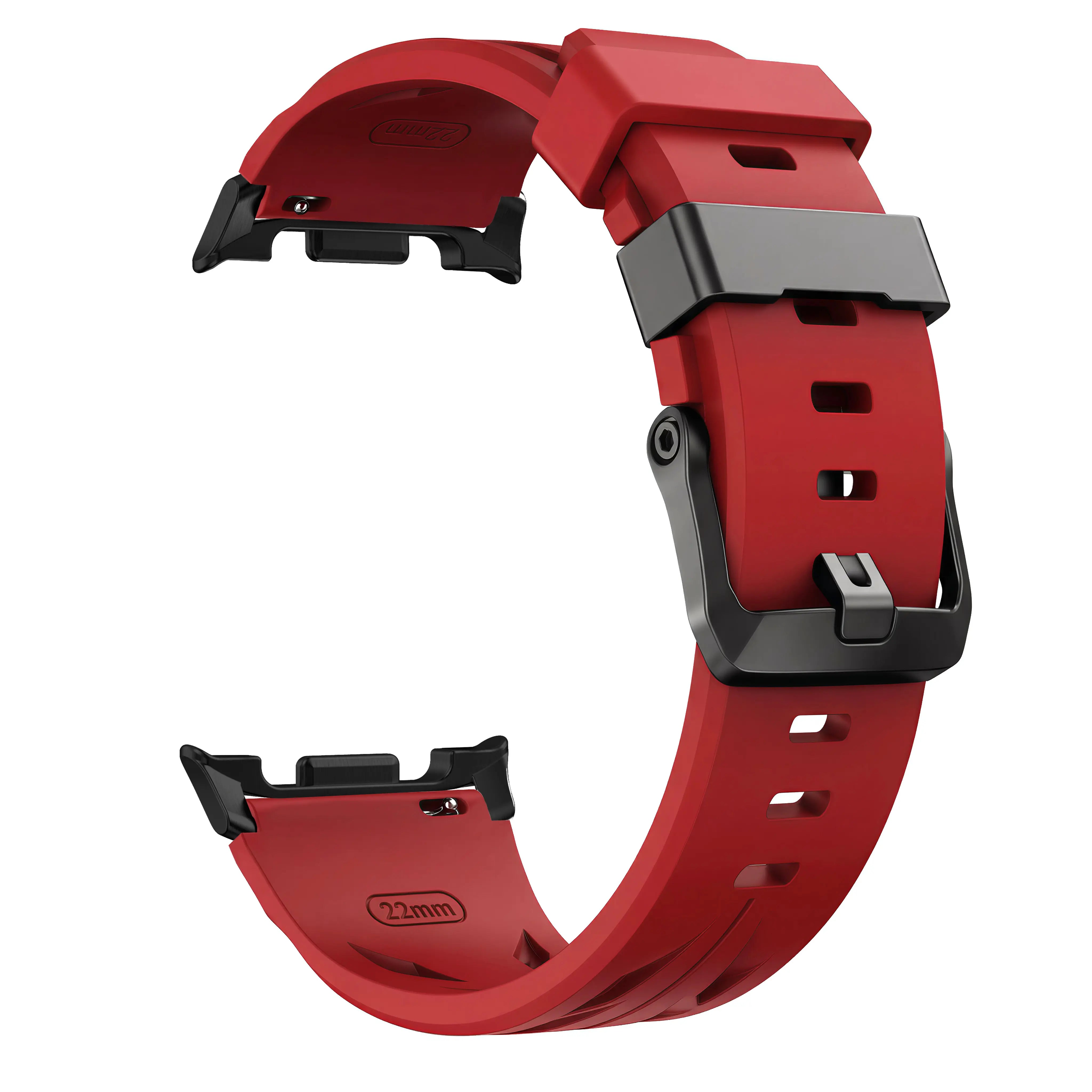 Samsung Galaxy Watch 9 - 44mm Race Silicone Strap (Red)