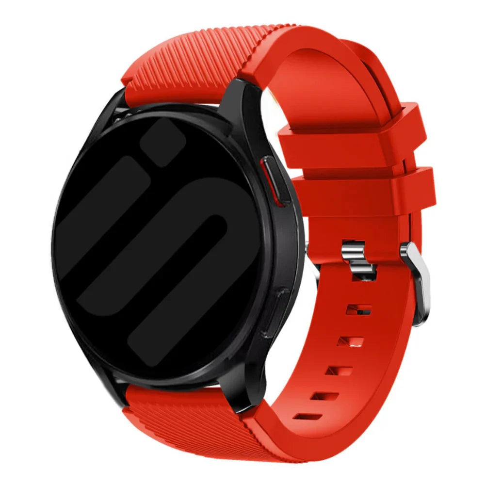 Bracelet silicone sergé Coros Pace 2 (rouge)