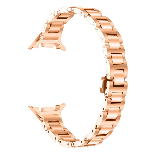 Bracelet acier fin Samsung Galaxy Watch 9 - 40mm (or rose)