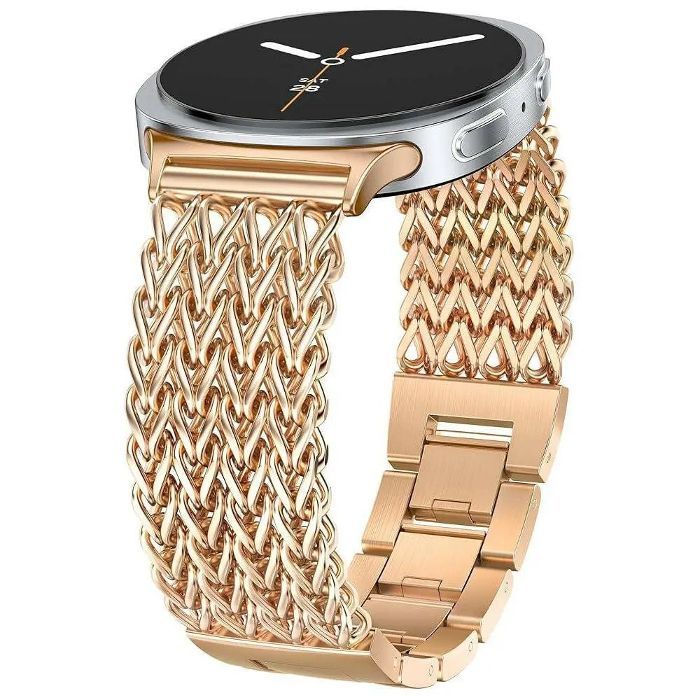 Bracelet metal mesh Samsung Galaxy Watch 9 - 44mm (or rose)
