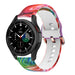 Bracelet silicone coloré Samsung Galaxy Watch 4 Classic 42mm