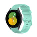 Bracelet silicone luxe Samsung Galaxy Watch 5 - 40mm (aqua)