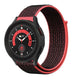 Bracelet nylon Samsung Galaxy Watch 5 Pro (noir/rouge)