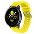 Bracelet silicone Samsung Galaxy Watch Active (jaune)