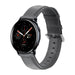 Bracelet cuir Samsung Galaxy Watch Active (gris foncé)