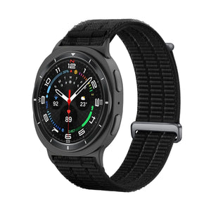 Bracelet nylon air Samsung Galaxy Watch 8 Classic (noir)