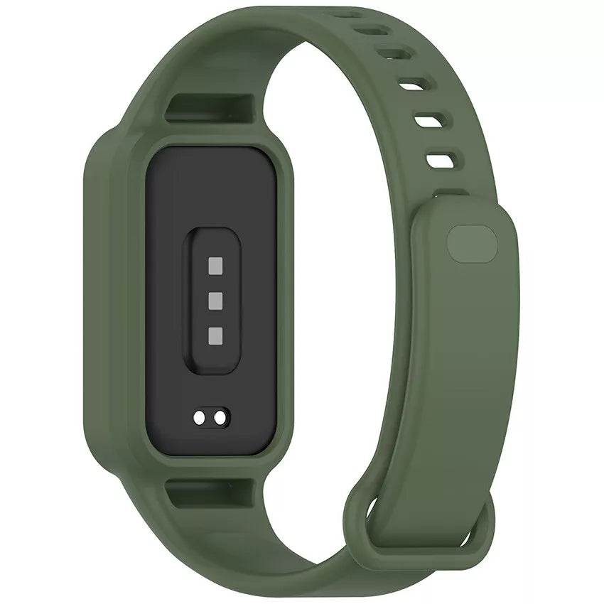 Bracelet silicone Xiaomi Smart Band 9 Active (vert foncé)
