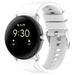 Bracelet silicone Google Pixel Watch 3 - 41mm (blanc)