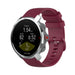 Bracelet silicone Polar Grit X (rouge foncé)