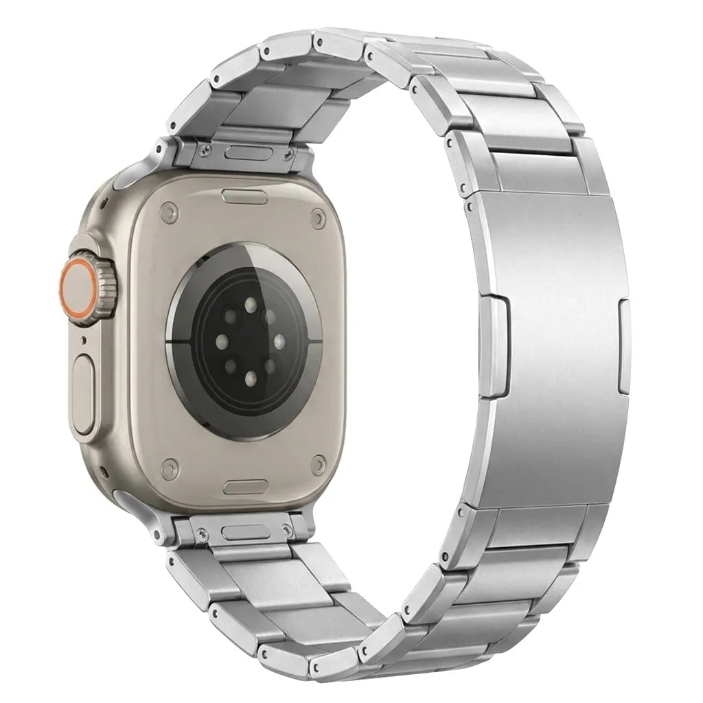 Bracelet titane raffiné Apple Watch (argent)