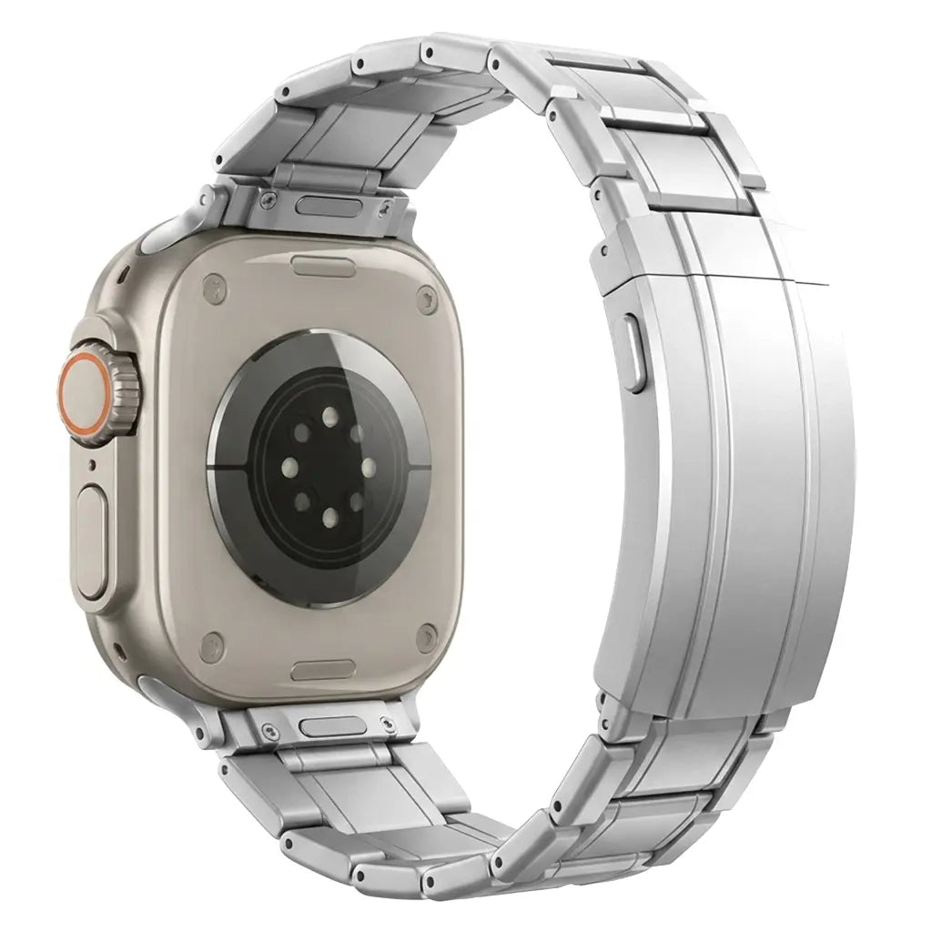 Bracelet titane ajustable Apple Watch (argent)