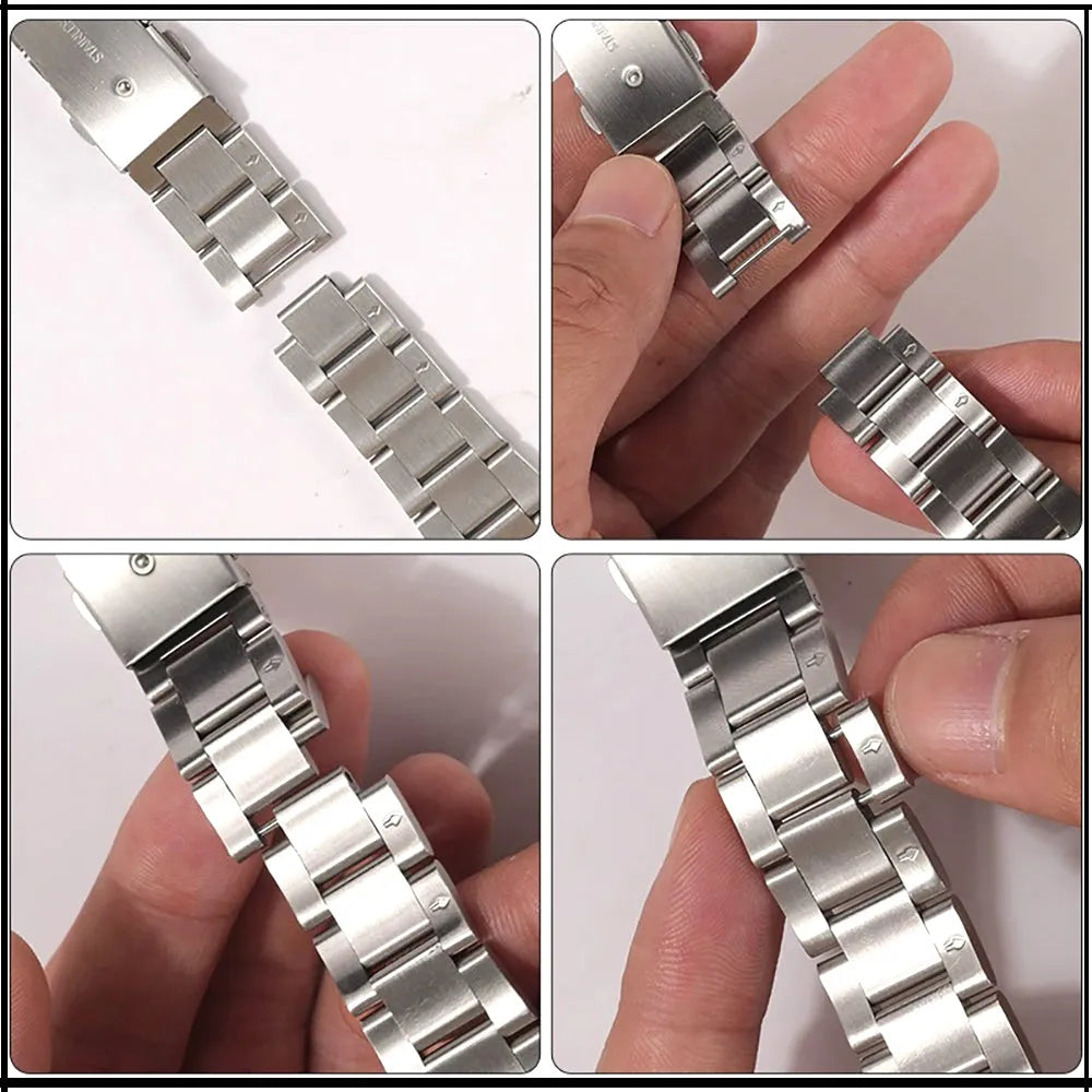 Bracelet acier WHOOP MG (argent)