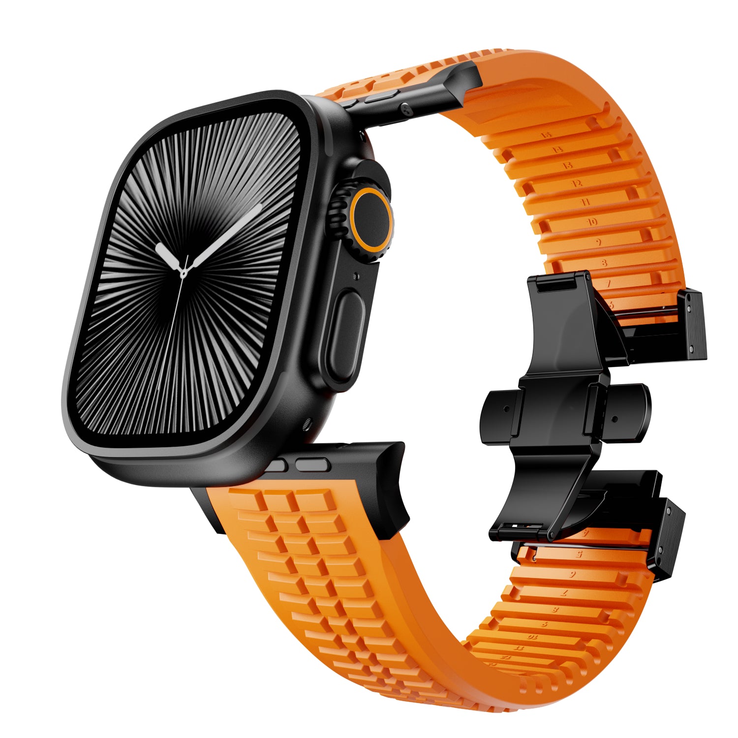 Bracelet silicone premium Apple Watch Ultra (orange)