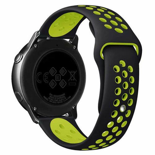 Withings ScanWatch Nova Sport Strap (Black/Yellow)