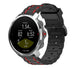 Bracelet à boucle sport Polar Grit X (noir/rouge)