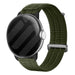 Google Pixel Watch 5 - 45mm Nylon Air Strap (Dark Green)