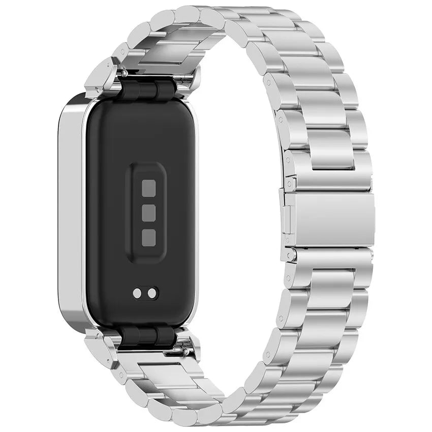 Bracelet acier Xiaomi Smart Band 9 Active (argent)
