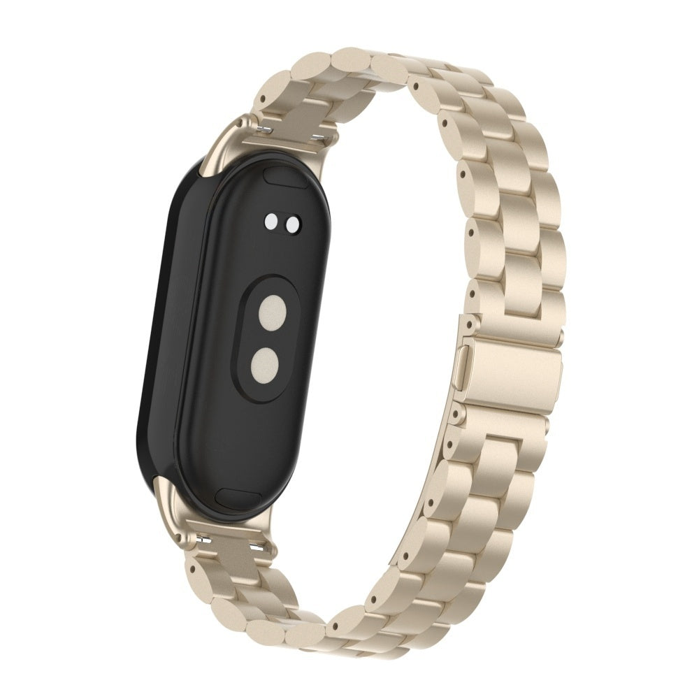 Bracelet acier Xiaomi Smart Band 10 (lumiere stellaire)
