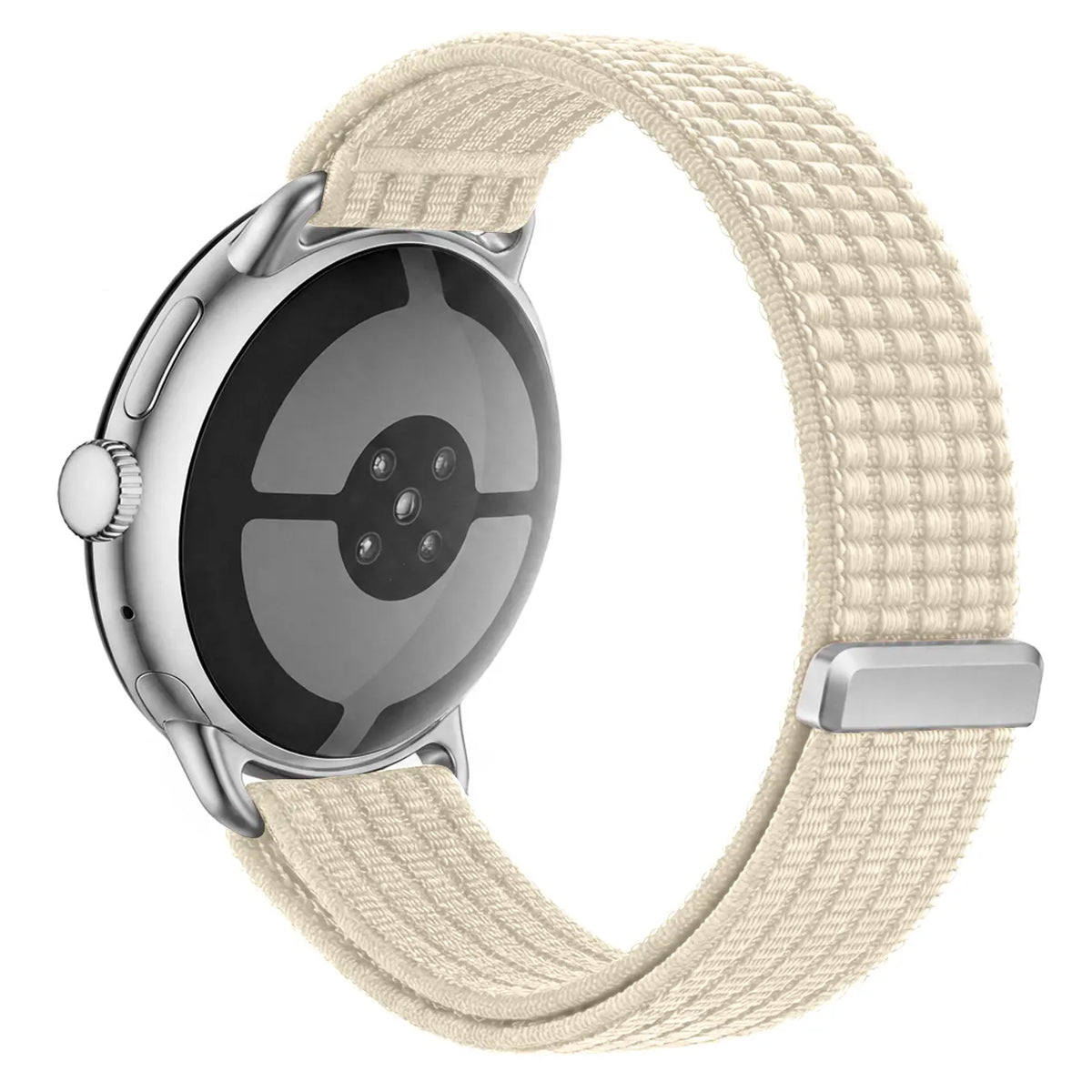 Bracelet nylon ultra fine Google Pixel Watch 5 - 41mm (lumière stellaire)