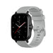 Bracelet silicone luxe Xiaomi Amazfit GTS 2 (gris)
