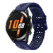 Bracelet silicone avec motif Huawei Watch GT 2 42mm (bleu foncé)