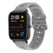 Amazfit GTS 3 Silicone Strap Patterned (Grey)