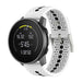 Bracelet silicone Suunto Vertical (blanc/noir)