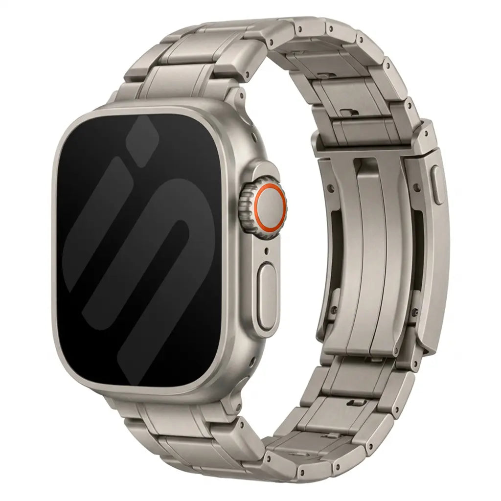 Bracelet titane ajustable Apple Watch (titane)
