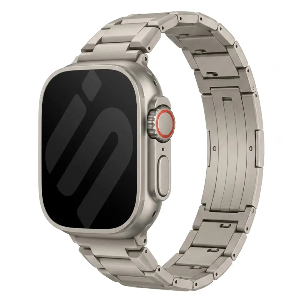 Bracelet titane raffiné Apple Watch (titane)