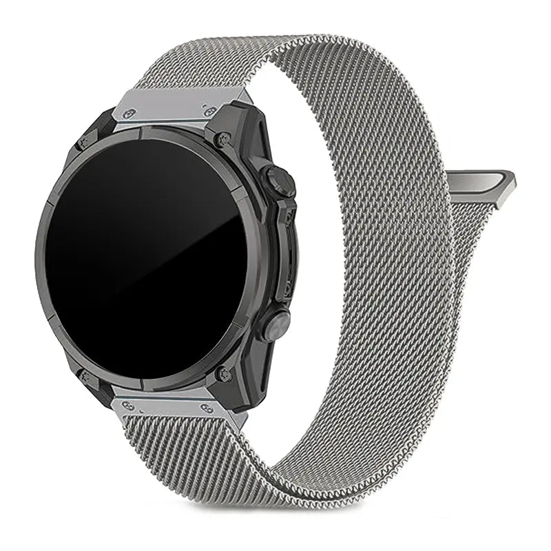 Bracelet milanais premium Garmin Instinct 2 (titane)