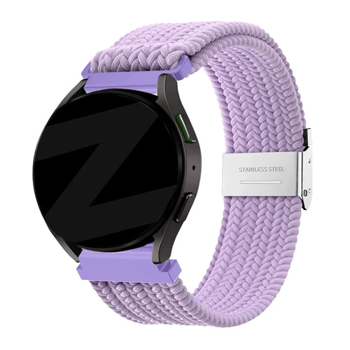 Bandz Bracelet nylon tissé Levowatch Eve (mauve)