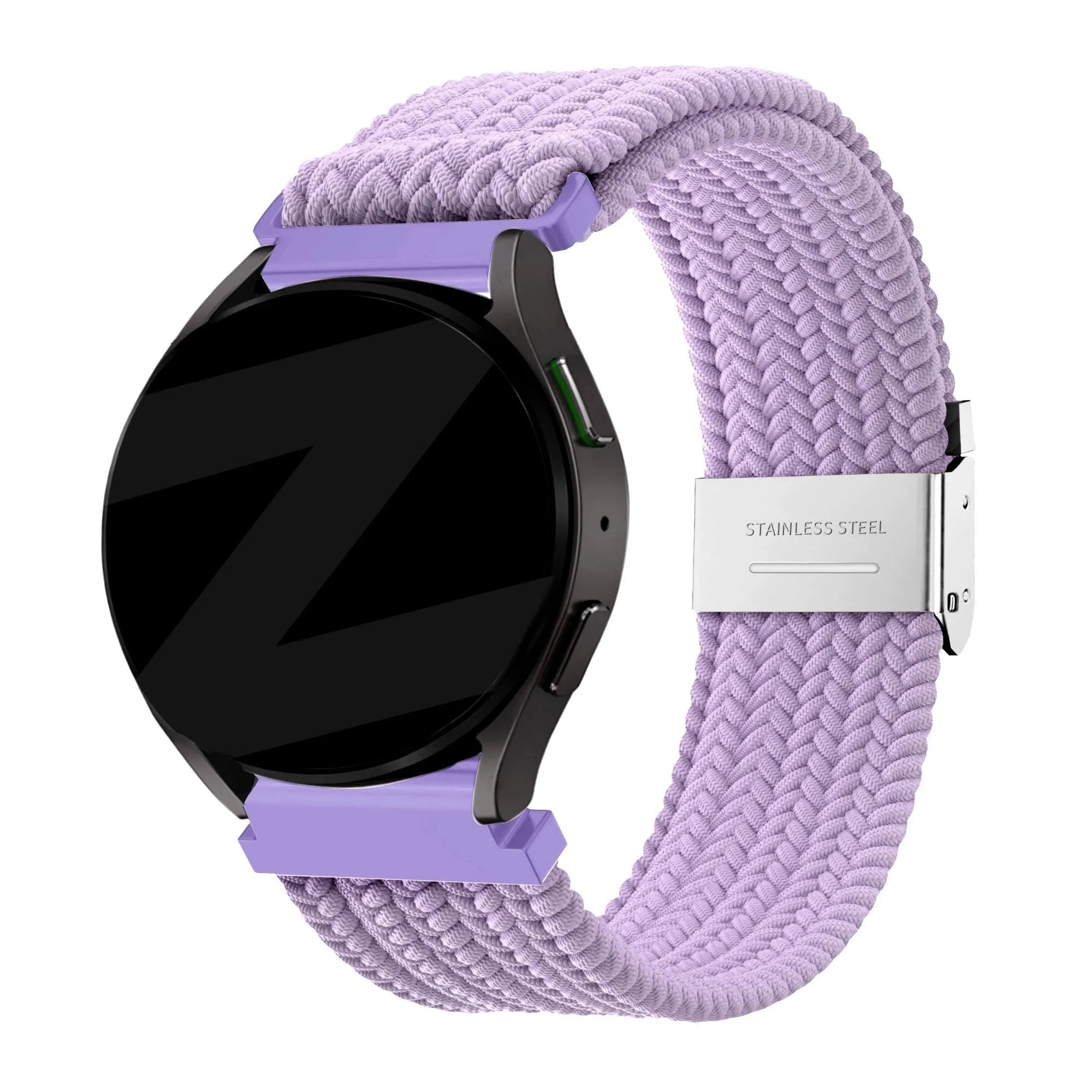Bandz Bracelet nylon tissé Levowatch Eve (mauve)