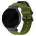 Bandz Levowatch Tiny Buckled Nylon Strap (Green)