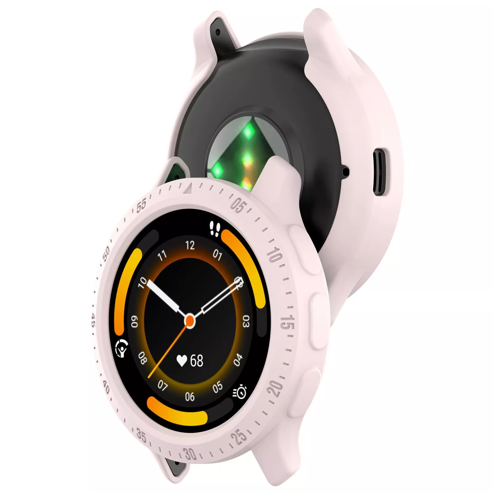 Coque TPU robuste Garmin Venu 3s (rose)