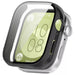 Coque rigide avec verre Huawei Watch Fit 3 (noir)