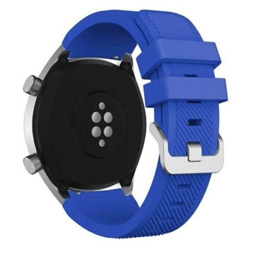 Bracelet silicone Huawei Watch GT 2 (bleu)