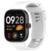 Bracelet silicone Xiaomi Smart Band 9 Pro (blanc)