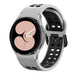 Bracelet sport carré Samsung Galaxy Watch 4 40mm (blanc/noir)