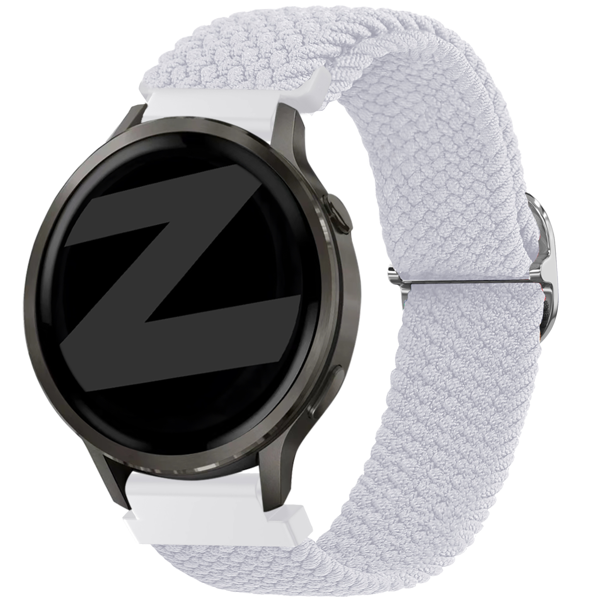 Bandz Garmin Forerunner 265s Adjustable Braided Strap (White)