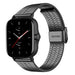 Bracelet acier inoxydable Amazfit GTS 2 (noir)
