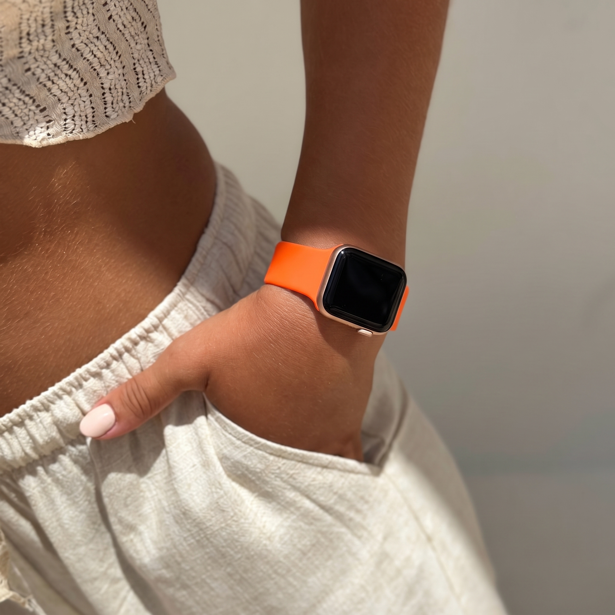 xoxo Wildhearts Bracelet silicone Apple Watch (orange)