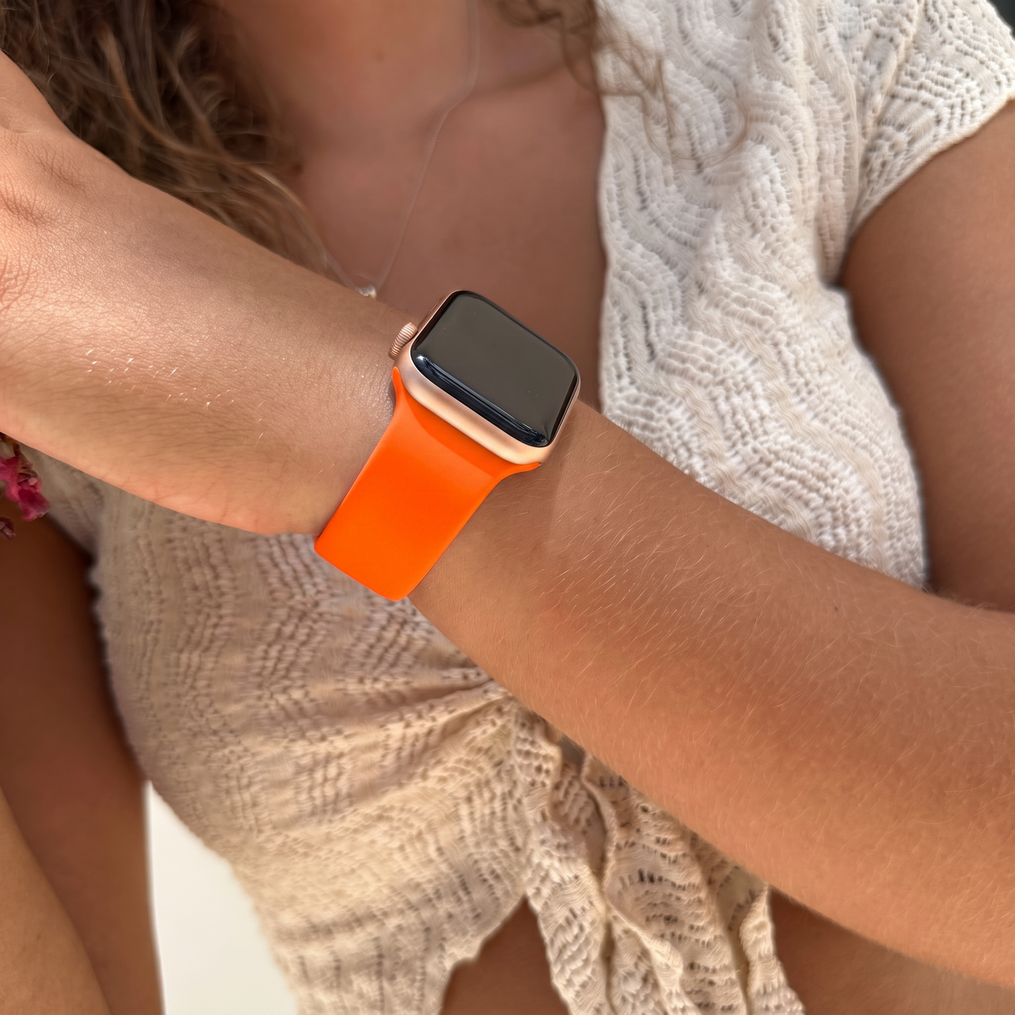 xoxo Wildhearts Bracelet silicone Apple Watch (orange)
