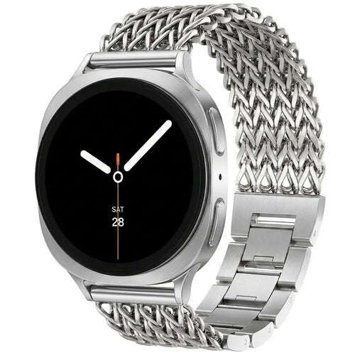 Samsung Galaxy Watch 8 - 40mm Metal Mesh Strap (Silver)