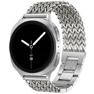 Bracelet metal mesh Samsung Galaxy Watch 8 Classic (argent)