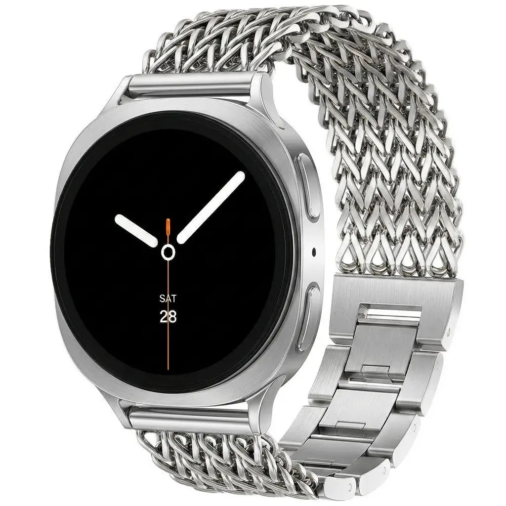 Bracelet metal mesh Samsung Galaxy Watch 8 Classic (argent)
