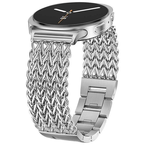 Samsung Galaxy Watch 8 - 40mm Metal Mesh Strap (Silver)