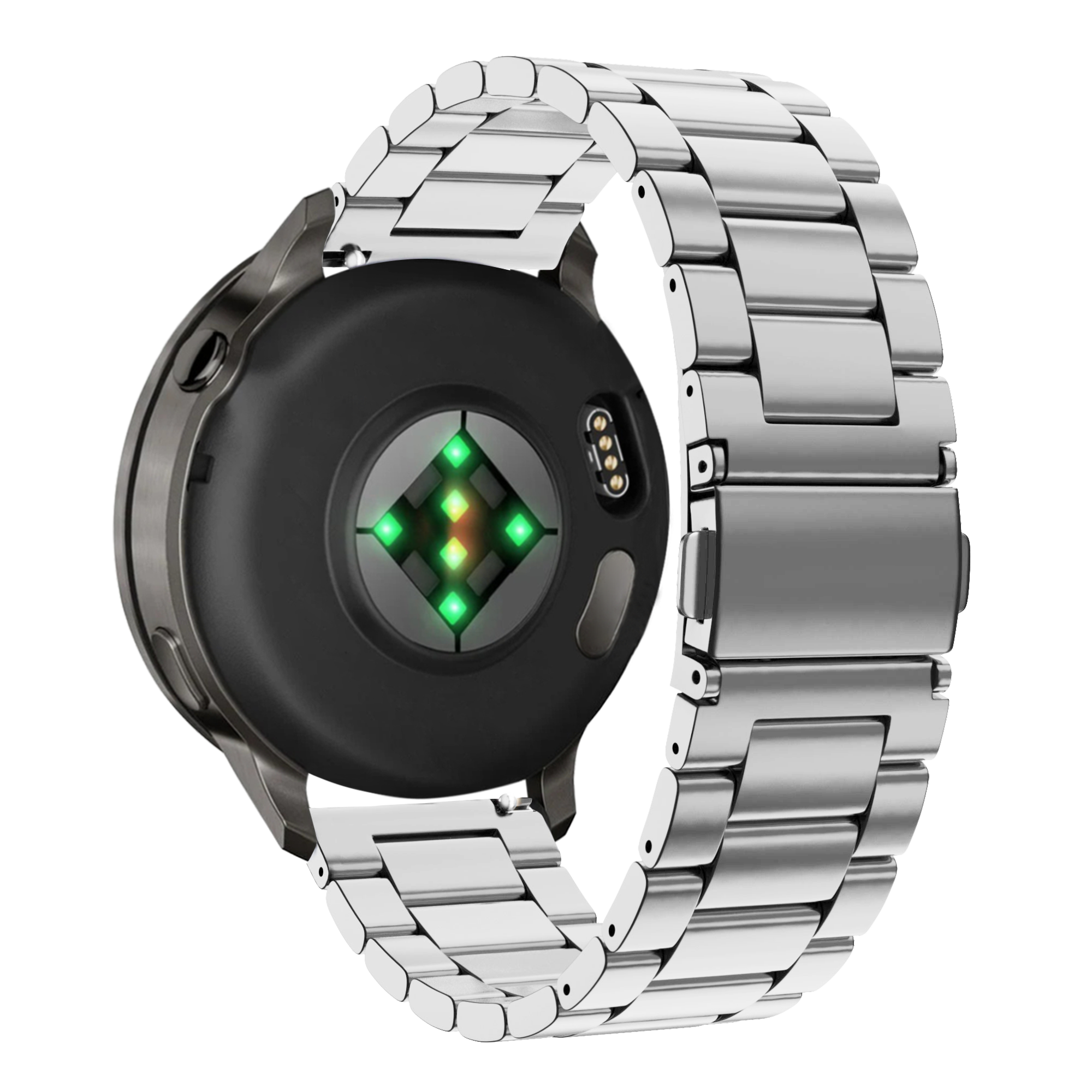 Bandz Bracelet acier 'Classic' Garmin D2 Air X15 (argent)
