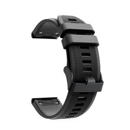 Bracelet silicone Garmin Instinct E - 45mm (noir)