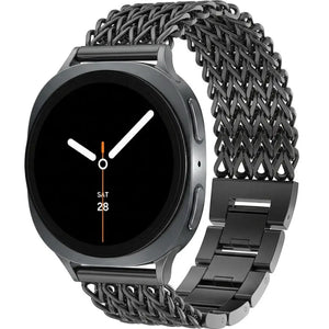 Bracelet metal mesh Samsung Galaxy Watch 8 Classic (noir)