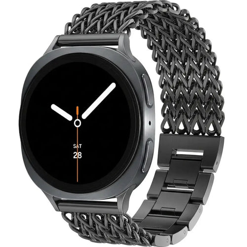 Bracelet metal mesh Samsung Galaxy Watch 8 Classic (noir)